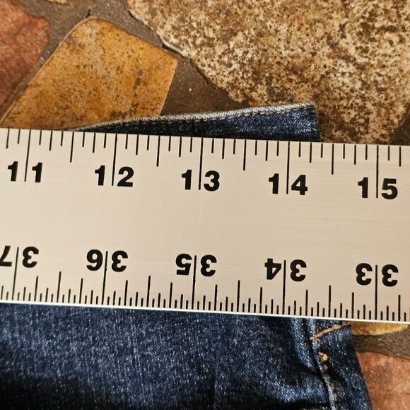 Lauren Jeans Co. Ralph Lauren Womens Straight Leg Dark Wash Denim Jeans Size 4 - Picture 14 of 14